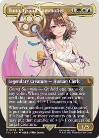 Yuna, Grand Summoner (Borderless) from Commander: FINAL FANTASY