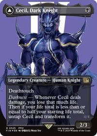 Cecil, Dark Knight (Borderless) (Surge Foil) from FINAL FANTASY