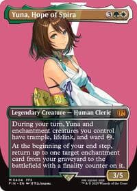 Yuna, Hope of Spira (Borderless) from FINAL FANTASY