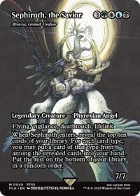 Sephiroth, the Savior - Atraxa, Grand Unifier (Showcase) from FINAL FANTASY: Through the Ages