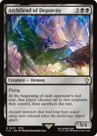 Archfiend of Depravity from Commander: FINAL FANTASY