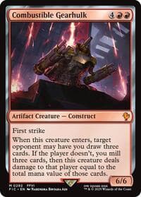 Combustible Gearhulk from Commander: FINAL FANTASY