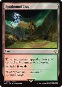 Rootbound Crag from Commander: FINAL FANTASY