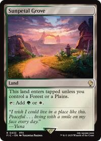 Sunpetal Grove from Commander: FINAL FANTASY