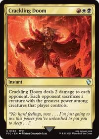 Crackling Doom from Commander: FINAL FANTASY