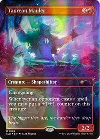Taurean Mauler (Double Rainbow Foil) from Secret Lair Drop Series