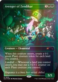 Avenger of Zendikar (Double Rainbow Foil) from Secret Lair Drop Series