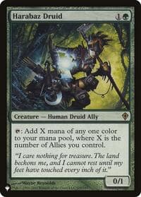 Harabaz Druid from The List Reprints
