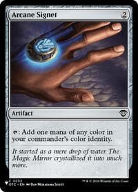 Arcane Signet (OTC) from The List Reprints