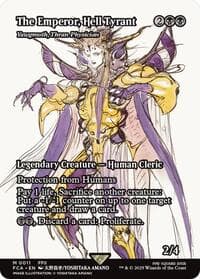 The Emperor, Hell Tyrant - Yawgmoth, Thran Physician (Showcase) from FINAL FANTASY: Through the Ages