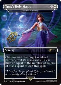 Yuna's Holy Magic - Prismatic Ending from Secret Lair Drop Series