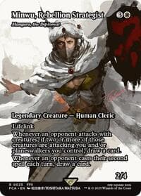 Minwu, Rebellion Strategist - Mangara, the Diplomat (Showcase) from FINAL FANTASY: Through the Ages