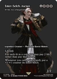 Emet-Selch, Ascian - K'rrik, Son of Yawgmoth (Showcase) from FINAL FANTASY: Through the Ages