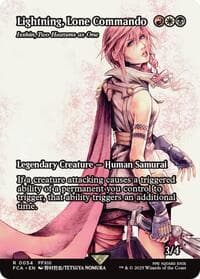 Lightning, Lone Commando - Isshin, Two Heavens as One (Showcase) from FINAL FANTASY: Through the Ages