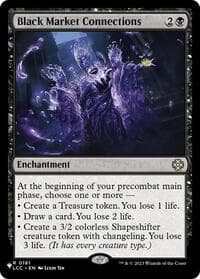 Black Market Connections from The List Reprints