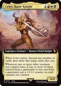 Celes, Rune Knight (Extended Art) from Commander: FINAL FANTASY