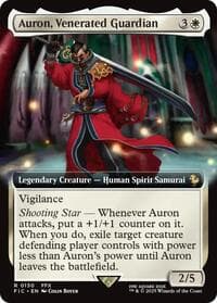 Auron, Venerated Guardian (Extended Art) from Commander: FINAL FANTASY