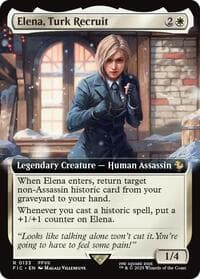 Elena, Turk Recruit (Extended Art) from Commander: FINAL FANTASY