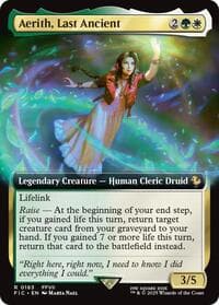 Aerith, Last Ancient (Extended Art) from Commander: FINAL FANTASY