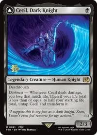 Cecil, Dark Knight from Prerelease Cards