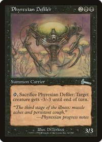 Phyrexian Defiler from Urza's Legacy