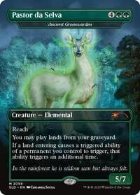 Pastor da Selva - Ancient Greenwarden from Secret Lair Drop Series