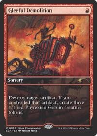 Gleeful Demolition from Game Day & Store Championship Promos