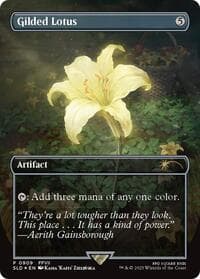 Gilded Lotus (Rainbow Foil) (909) from Secret Lair Drop Series