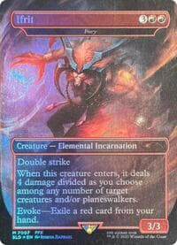 Ifrit - Fury (Rainbow Foil) from Secret Lair Drop Series