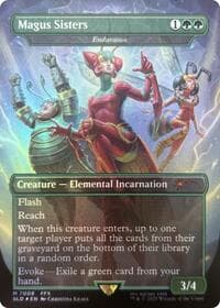 Magus Sisters - Endurance (Rainbow Foil) from Secret Lair Drop Series