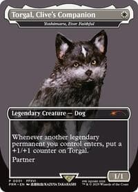 Torgal, Clive's Companion - Yoshimaru, Ever Faithful (MagicCon: Las Vegas 2025) from MagicFest Cards