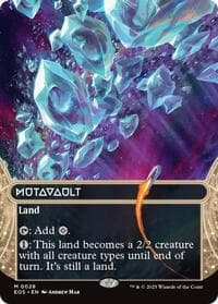 Mutavault (0028) (Borderless) from Edge of Eternities: Stellar Sights