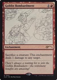Goblin Bombardment (7022) from Secret Lair Drop Series