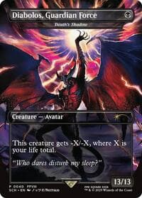Diabolos, Guardian Force - Death's Shadow from Game Day & Store Championship Promos