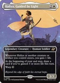 Haliya, Guided by Light (Borderless) from Edge of Eternities