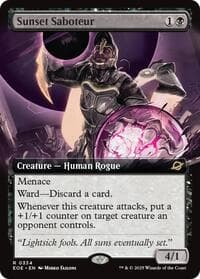 Sunset Saboteur (Extended Art) from Edge of Eternities