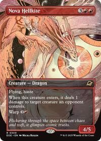Nova Hellkite (Borderless) from Edge of Eternities