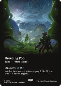 Breeding Pool (Borderless) (Galaxy Foil) from Edge of Eternities