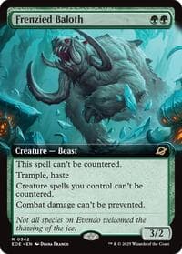 Frenzied Baloth (Extended Art) from Edge of Eternities