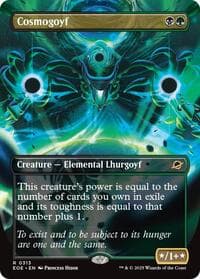 Cosmogoyf (Borderless) from Edge of Eternities