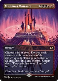 Mutinous Massacre (Borderless) from Edge of Eternities