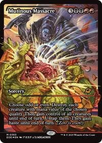 Mutinous Massacre (Showcase) from Edge of Eternities