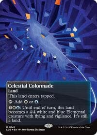 Celestial Colonnade (0142) (Borderless) (Galaxy Foil) from Edge of Eternities: Stellar Sights