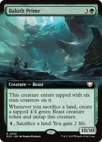 Baloth Prime (Extended Art) from Commander: Edge of Eternities
