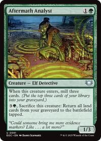 Aftermath Analyst from Commander: Edge of Eternities