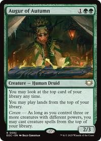 Augur of Autumn from Commander: Edge of Eternities