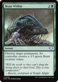 Beast Within from Commander: Edge of Eternities