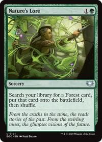 Nature's Lore from Commander: Edge of Eternities
