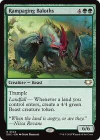 Rampaging Baloths from Commander: Edge of Eternities