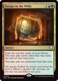 Escape to the Wilds from Commander: Edge of Eternities